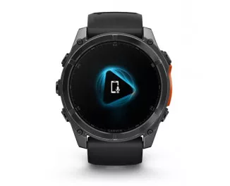 Смарт-часы GARMIN Fenix 8 51mm AMOLED Slate Gray with Black Silicone Band (010-02905-00)