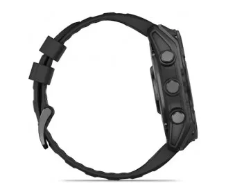 Смарт-часы GARMIN Fenix 8 51mm AMOLED Slate Gray with Black Silicone Band (010-02905-00)