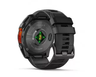 Смарт-часы GARMIN Fenix 8 51mm AMOLED Slate Gray with Black Silicone Band (010-02905-00)
