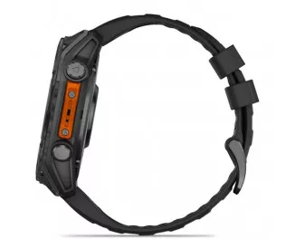 Смарт-часы GARMIN Fenix 8 51mm AMOLED Slate Gray with Black Silicone Band (010-02905-00)