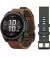 Смарт-часы GARMIN Fenix 8 Pro 47mm AMOLED Carbon Gray DLC Titanium with Chestnut Leather Band (010-03198-40)
