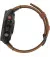 Смарт-часы GARMIN Fenix 8 Pro 47mm AMOLED Carbon Gray DLC Titanium with Chestnut Leather Band (010-03198-40)