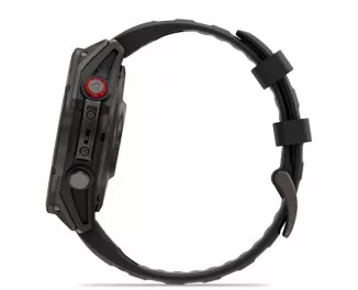 Смарт-часы GARMIN Fenix 8 Pro 47mm AMOLED Sapphire Carbon grey DLC Tit. w. Black/grey S. Band (010-03198-00/01)