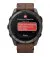 Смарт-часы GARMIN Fenix 8 Pro 51mm AMOLED Carbon Gray DLC Titanium with Chestnut Leather Band (010-03199-40)