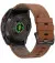 Смарт-часы GARMIN Fenix 8 Pro 51mm AMOLED Carbon Gray DLC Titanium with Chestnut Leather Band (010-03199-40)