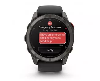 Смарт-часы GARMIN Fenix 8 Pro 51mm AMOLED Sapphire Carbon grey DLC Tit. w. Black/grey S. Band (010-03199-00/01)
