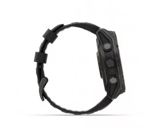 Смарт-часы GARMIN Fenix 8 Pro 51mm AMOLED Sapphire Carbon grey DLC Tit. w. Black/grey S. Band (010-03199-00/01)