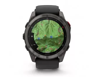 Смарт-часы GARMIN Fenix 8 Pro 51mm AMOLED Sapphire Carbon grey DLC Tit. w. Black/grey S. Band (010-03199-00/01)