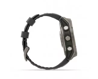 Смарт-часы GARMIN Fenix 8 Pro 51mm AMOLED Sapphire Tit. w. Graphite/black S. Band  (010-03199-10/11)