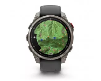 Смарт-часы GARMIN Fenix 8 Pro 47mm AMOLED Sapphire Tit. w. Graphite/black S. Band (010-03198-10/11)