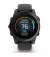 Смарт-часы GARMIN Fenix E 47mm AMOLED Slate Gray Steel with Black Silicone Band (010-03025-03/01)