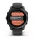 Смарт-часы GARMIN Fenix E 47mm AMOLED Slate Gray Steel with Black Silicone Band (010-03025-03/01)