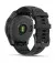 Смарт-часы GARMIN Fenix E 47mm AMOLED Slate Gray Steel with Black Silicone Band (010-03025-03/01)