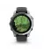 Смарт-часы GARMIN Fenix E 47mm AMOLED Stainless Steel with Black Silicone Band (010-03025-02/00)