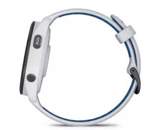 Смарт-часы GARMIN Forerunner 265 Black Bezel w. Whitestone Case and Whitestone/Tidal Blue S. Band (010-02810-01/11/51)