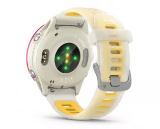 Смарт-годинник GARMIN Forerunner 570 42mm Raspberry Aluminum w. Translucent Bone/Mango Band (010-02970-02)