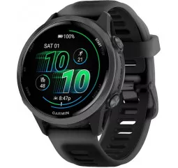 Смарт-часы GARMIN Forerunner 570 42mm Slate Gray Aluminum w. Translucent Black/Black Band (010-02970-00)