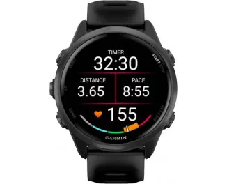 Смарт-годинник GARMIN Forerunner 570 42mm Slate Gray Aluminum w. Translucent Black/Black Band (010-02970-00)