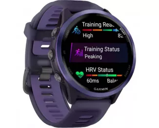 Смарт-часы GARMIN Forerunner 570 47mm Indigo Aluminium w. Translucent Imperial Purple/Indigo Band (010-02971-02)