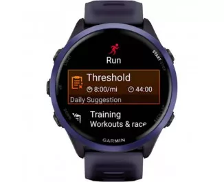 Смарт-часы GARMIN Forerunner 570 47mm Indigo Aluminium w. Translucent Imperial Purple/Indigo Band (010-02971-02)