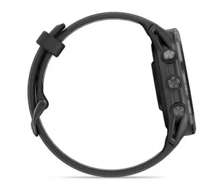 Смарт-годинник GARMIN Forerunner 970 Carbon Gray DLC Titanium w. Black Case and Black/Translucent W. Band (010-02969-00/10)