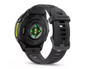 Смарт-годинник GARMIN Forerunner 970 Carbon Gray DLC Titanium w. Black Case and Black/Translucent W. Band (010-02969-00/10)
