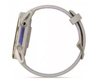 Смарт-годинник GARMIN Forerunner 970 Soft Gold Titanium w. French Gray C. and French Gray/T. Indigo Band (010-02969-02/12)