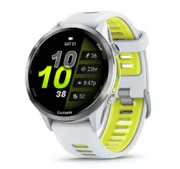 Смарт-часы GARMIN Forerunner 970 Titanium w. Whitestone Case and Whitestone/T. Amp Yellow Band (010-02969-11)