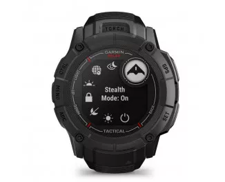 Смарт-часы GARMIN Instinct 2X Solar - Tactical Edition Black (010-02805-13/03/74)
