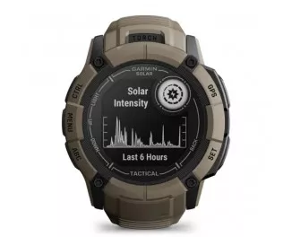 Смарт-часы GARMIN Instinct 2X Solar - Tactical Edition Coyote Tan (010-02805-12/02/64)
