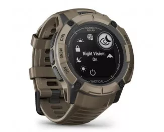 Смарт-часы GARMIN Instinct 2X Solar - Tactical Edition Coyote Tan (010-02805-12/02/64)