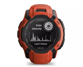 Смарт-часы GARMIN Instinct 2X Solar Flame Red (010-02805-11/01)