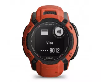 Смарт-часы GARMIN Instinct 2X Solar Flame Red (010-02805-11/01)
