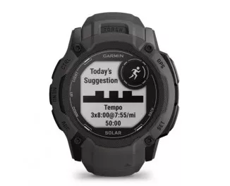 Смарт-часы GARMIN Instinct 2X Solar Graphite (010-02805-10/00/24)