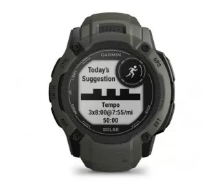 Смарт-годинник GARMIN Instinct 2X Solar Moss (010-02805-15/05/54)