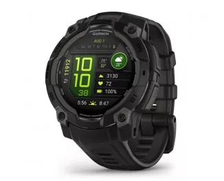 Смарт-часы GARMIN Instinct 3 45mm AMOLED Black with Black Band (010-02936-00/40)