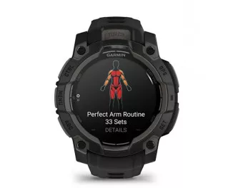 Смарт-годинник GARMIN Instinct 3 45mm AMOLED Black with Black Band (010-02936-00/40)