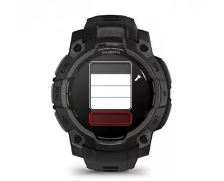Смарт-годинник GARMIN Instinct 3 45mm AMOLED Black with Black Band (010-02936-00/40)