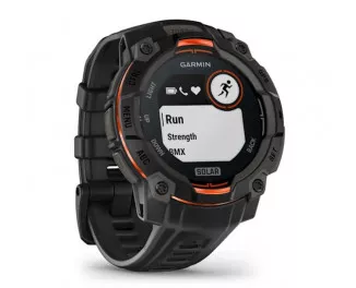 Смарт-годинник GARMIN Instinct 3 45mm Solar Black with Black Band (010-02934-00)