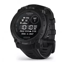 Смарт-часы GARMIN Instinct 3 45mm Solar Tactical Edition Black with Black Band (010-02934-50)