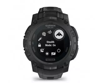 Смарт-годинник GARMIN Instinct 3 45mm Solar Tactical Edition Black with Black Band (010-02934-50)