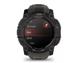 Смарт-часы GARMIN Instinct 3 50mm AMOLED Black with Charcoal Band (010-03020-00)