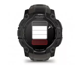 Смарт-часы GARMIN Instinct 3 50mm AMOLED Black with Charcoal Band (010-03020-00)