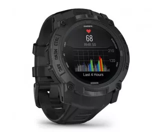 Смарт-годинник GARMIN Instinct 3 50mm AMOLED Tactical Edition Black with Black Band (010-03020-50)