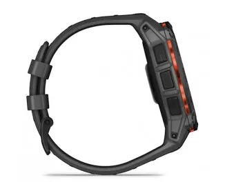 Смарт-годинник GARMIN Instinct 3 50mm Solar Black with Charcoal Band (010-02935-00)