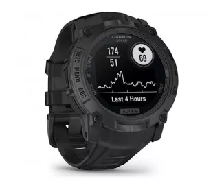 Смарт-годинник GARMIN Instinct 3 50mm Solar Tactical Edition Black with Black Band (010-02935-50)