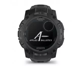 Смарт-годинник GARMIN Instinct 3 50mm Solar Tactical Edition Black with Black Band (010-02935-50)