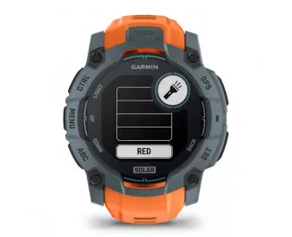 Смарт-годинник GARMIN Instinct 3 50mm Solar Twilight with Solstice Band (010-02935-01)