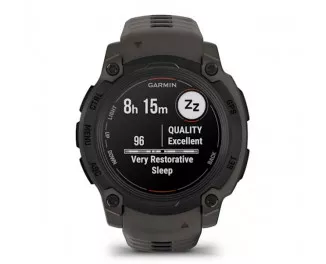 Смарт-часы GARMIN Instinct E 40mm Black with Charcoal Band (010-02932-00)