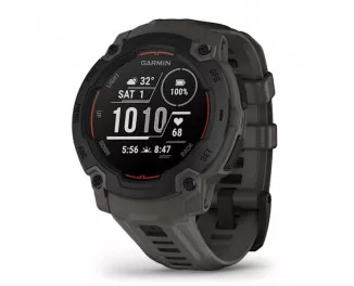 Смарт-часы GARMIN Instinct E 45mm Black with Charcoal Band (010-02933-00)